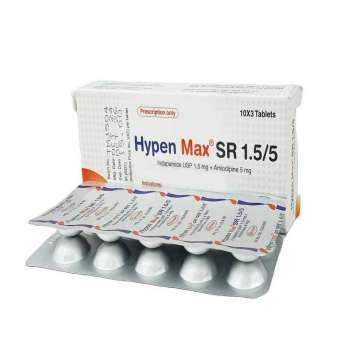 Hypen Max SR 1.5mg+5mg Tablet 1 Strip