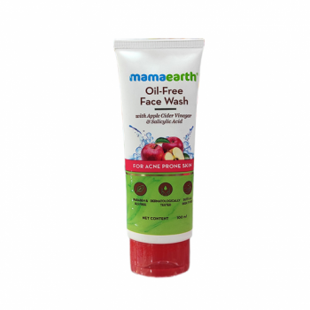 Mamaearth Oil Free Facewash, Apple Cider Vinegar & Salicylic Acid, Acne Prone Skin 100ml