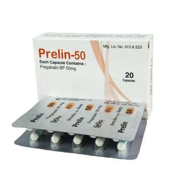 Prelin 50 Capsule 1 Strip