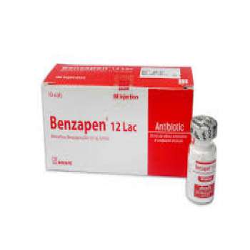 Benzapen Injection 12 lac units/vial 1pc