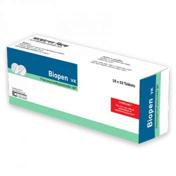 Biopen VK Tablet | Phenoxymethyl Penicillin [Penicillin V]