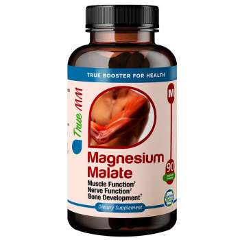 TrueMed Magnesium Malate 1350 mg 90 Capsules Malic Acid