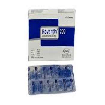 Rovantin 200mg Tablet 1 Strip