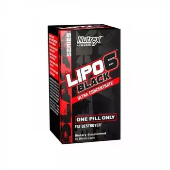 Nutrex Research Lipo-6 Black Ultra Concentrate | 60 Black Caps