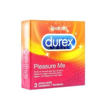 Durex Pleasure Me Ribbed and Dotted Condoms