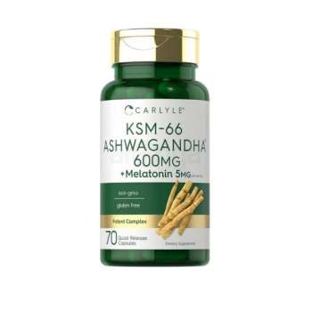 Carlyle KSM-66 Ashwagandha Capsules 600mg | USA