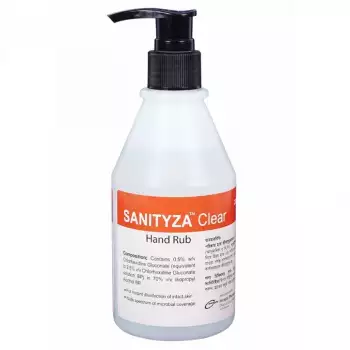 Sanityza Clear Hand Rub with Dispenser 250ml