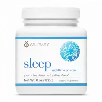 Youtheory Sleep Powder | Lemon Lime Flavor | 172g Jar