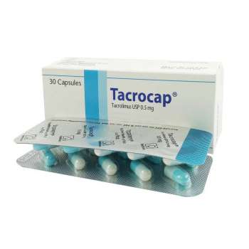 Tacrocap 0.5mg Capsule 1 Strip