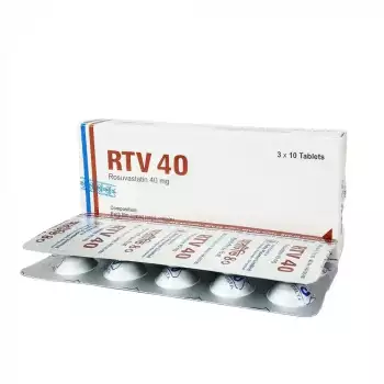 RTV 40mg Tablet 1 Strip