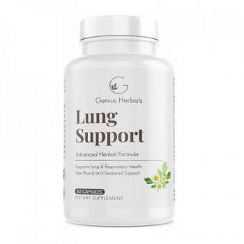 Genius Herbals Lung Support | 60 Capsules