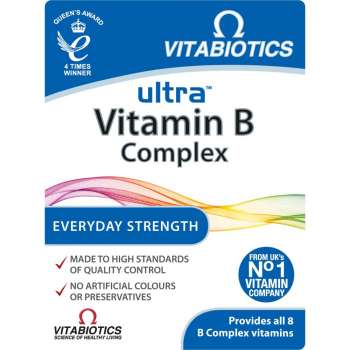 Vitabiotics Ultra Vitamin B Complex, 60 Tablets