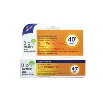 Bio Active Sun Protection Extra Whitening + Vitamin C Sunscreen, SPF 40+