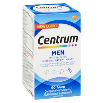 Centrum Multivitamin for Men, Multivitamin/Multimineral Supplement with Vitamin D3, B Vitamins and Antioxidants - 120 Count, USA