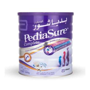 Pediasure Complete Vanilla Flavor Powder, 1.6kg (1-10) Years, Dubai