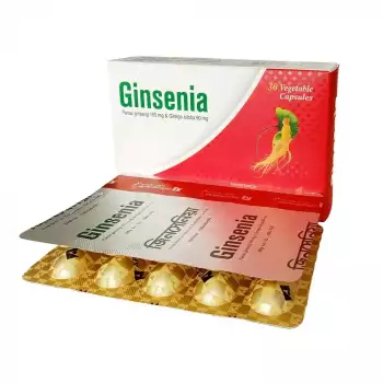 Ginsenia 60mg + 100mg Capsule