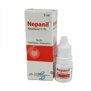 Nepanil 0.1% Ophthalmic Suspension 5ml