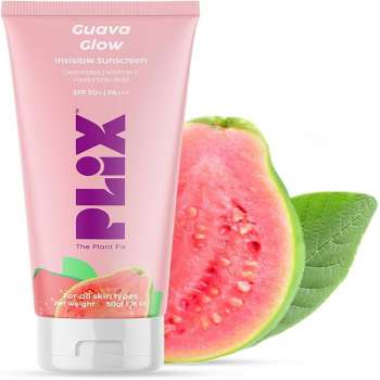 Plix Guava Glow Invisible Sunscreen with SPF50+ PA+++ 50g