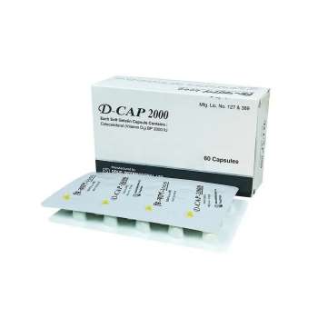 D-Cap 20000 IU Capsule 1 Strip