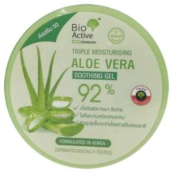 Bio Active Triple Moisturising 92% Aloe Vera Soothing Gel, 150ml