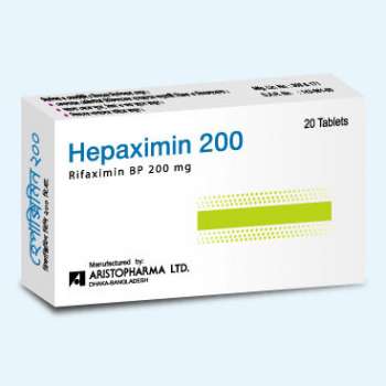 Hepaximin 200mg Tablet 10pcs