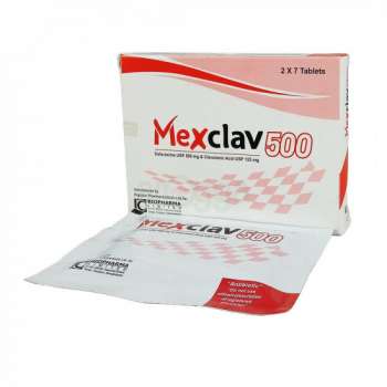 Mexclav 500mg+125mg | 7 Tablets