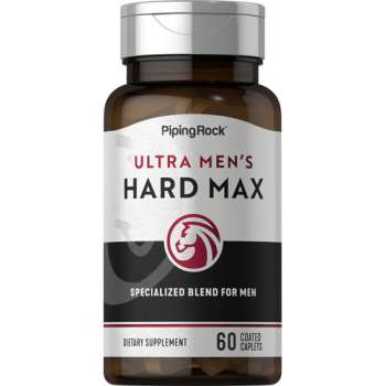 Piping Rock Ultra Men’s HARD MAX 60 Coated Caplets