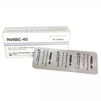 Pansec 40mg 14pcs Tablet