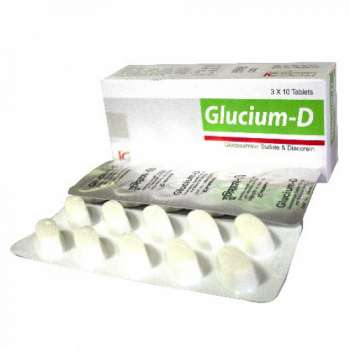 Glucium D 750mg+50mg Tablet