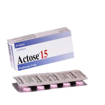 Actose 15mg Tablet