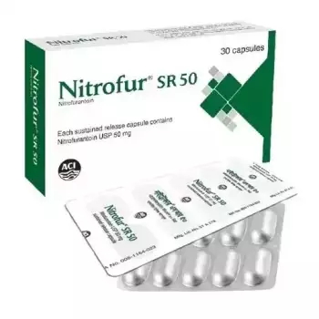 Nitrofur SR 50mg Capsule 1 Strip