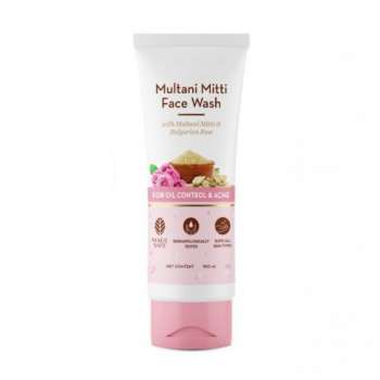 Mamaearth Multani Mitti Face Wash with Bulgarian Rose 100ml