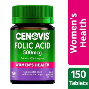 Cenovis Folic Acid 500mcg | 150 Tablets