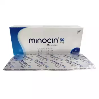 Minocin 50mg Capsule 10pcs