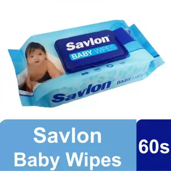 Savlon Baby Wipes 60's Pack