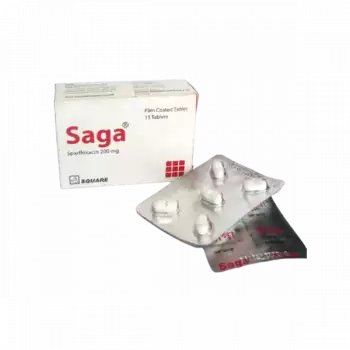 Saga 200mg Tablet 5Pcs
