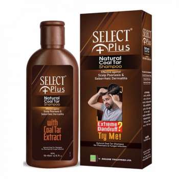 Select Plus Natural Coal Tar Shampoo 75ml