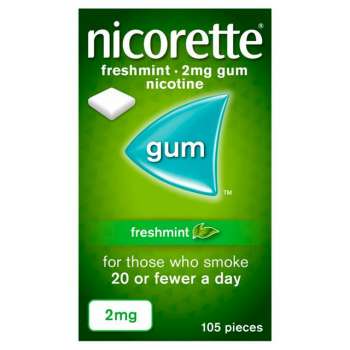 Nicorette Freshmint 2mg Nicotine Gum 105pcs