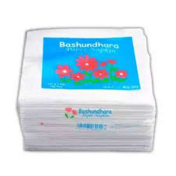 Bashundhara Paper Napkins 13" Unscented (100pcs)