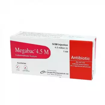 Megabac 4.5 IM/IV Injection