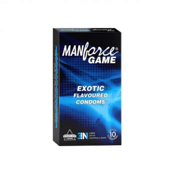 Manforce Game Exotic Flavored Condom | 10pcs