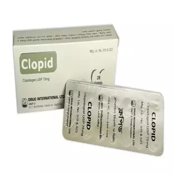 Clopid 75mg Tablet 14pcs
