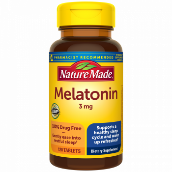 Nature Made Melatonin 3 mg, 120 Tablets | USA