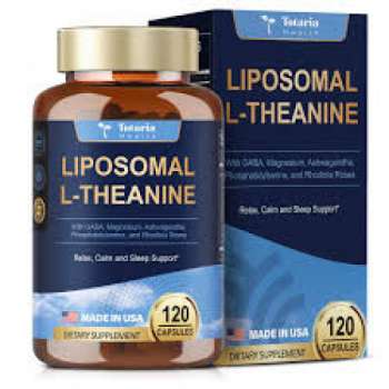 Totaria Liposomal L-Theanine Supplement 750mg | 120 Capsules