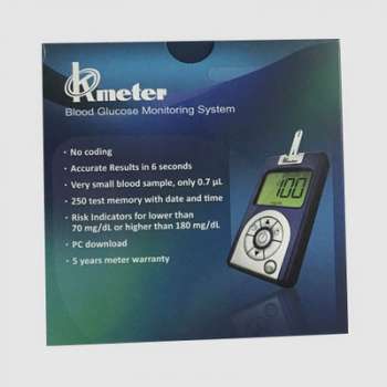 OKmeter Blood Glucose Meter-Blue