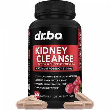 dr.bo Kidney Cleanse, 60 Capsules | USA