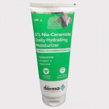 The Derma Co 5% Nia-Ceramide Daily Hydrating Moisturizer For Normal To Combination Skin | 100g