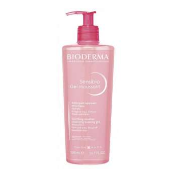 Bioderma Sensibio Moussant Deep Cleansing Gel for Sensitive Skin 500ml