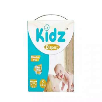 Kidz Baby Belt Diaper S (3 - 6 kg) 68 pcs