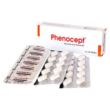 Phenocept 500mg Tablet